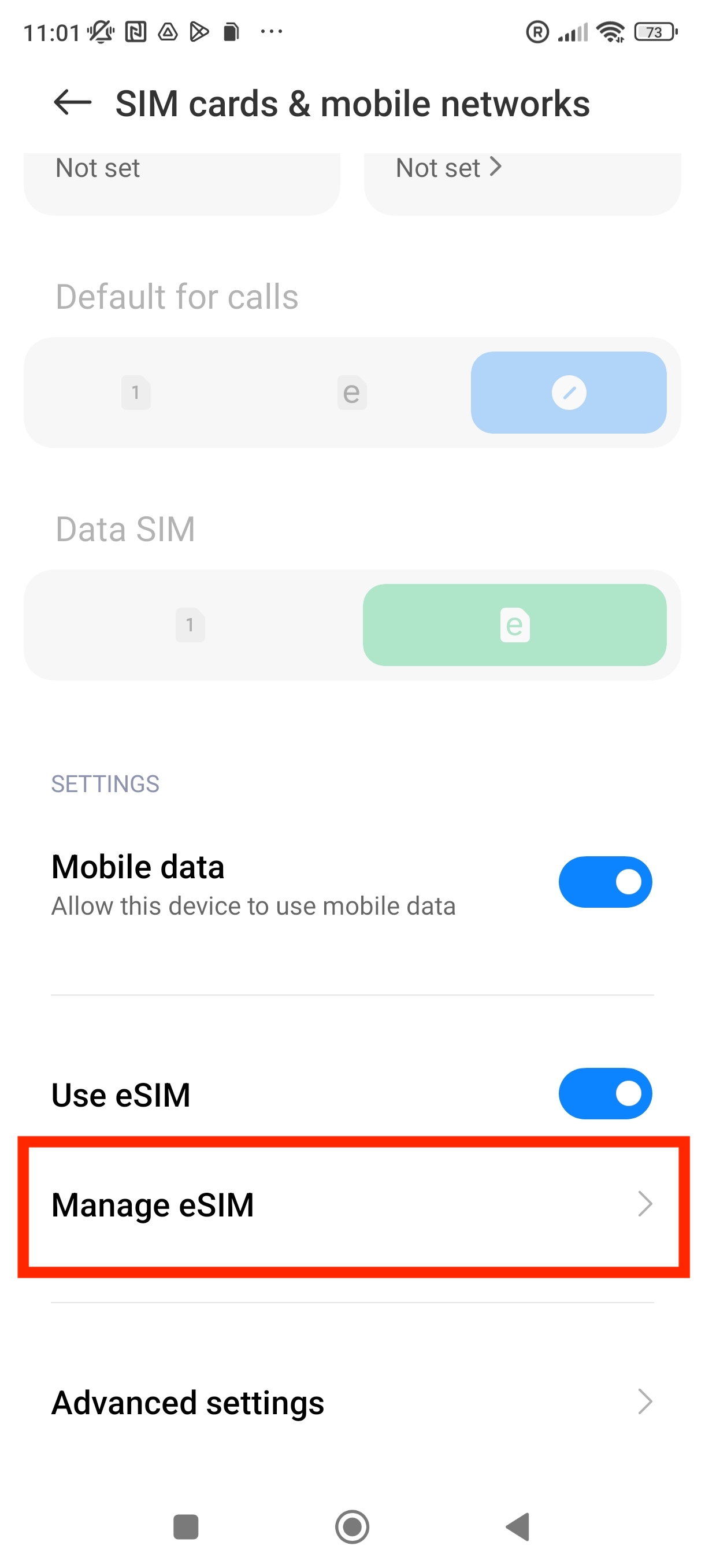 How to install an eSIM using a QR Code on Xiaomi Device – Wizz eSIM